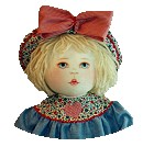 Dilley - Cloth Doll by Kezi Matthews
