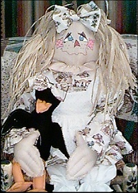 Shelly Scarecrow and Dolly Crow